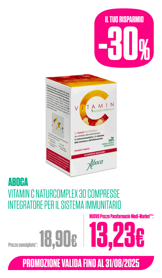 Aboca Vitamin C naturacomplex sistema immunitario
