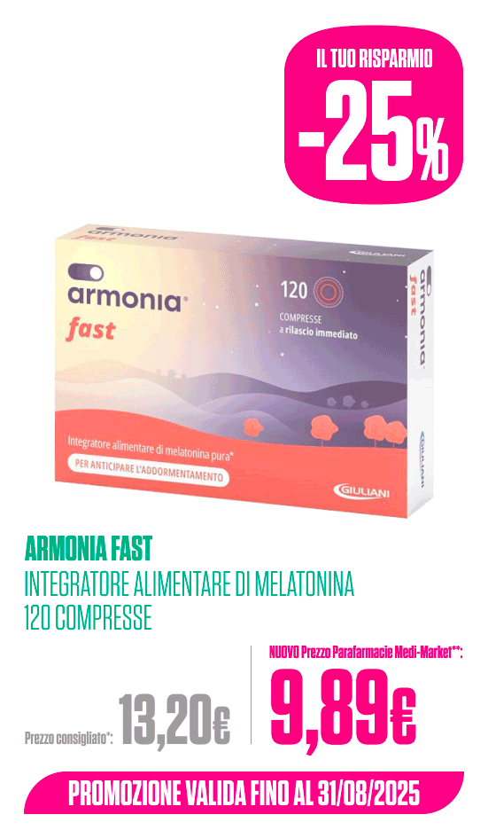 Armonia Fast integratore di melatonina
