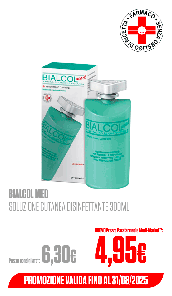 Bialcol med soluzione cutanea disinfettante