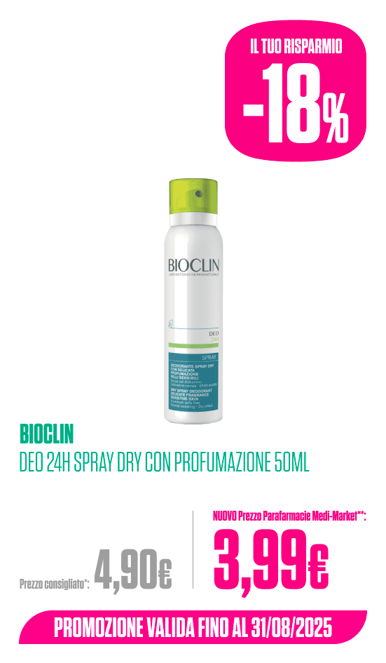 Bioclin deodorante 24h spray