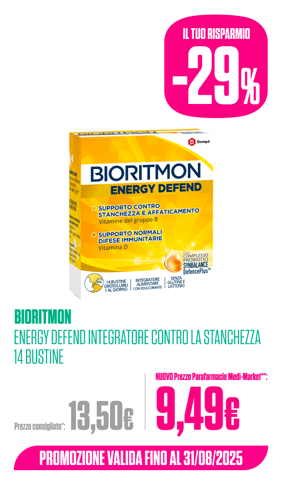 Bioritmon energy defend integratore stanchezza