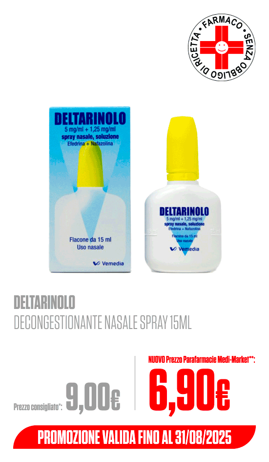 Deltarinolo decongetsionante nasale