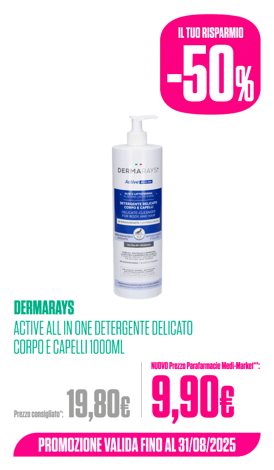 Dermarays Active all in one detergente delicato