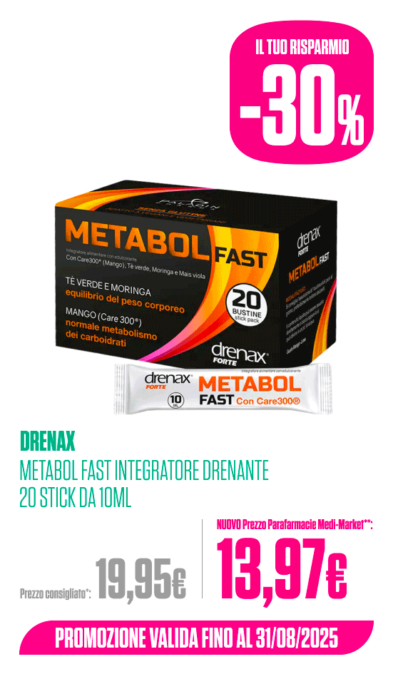 Drenax Metabol Fast integratore drenante