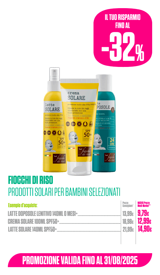 Fiocchi di riso solari bambini