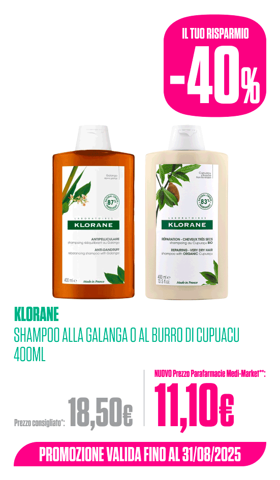 Klorane shampoo Galanga o burro di capuacu
