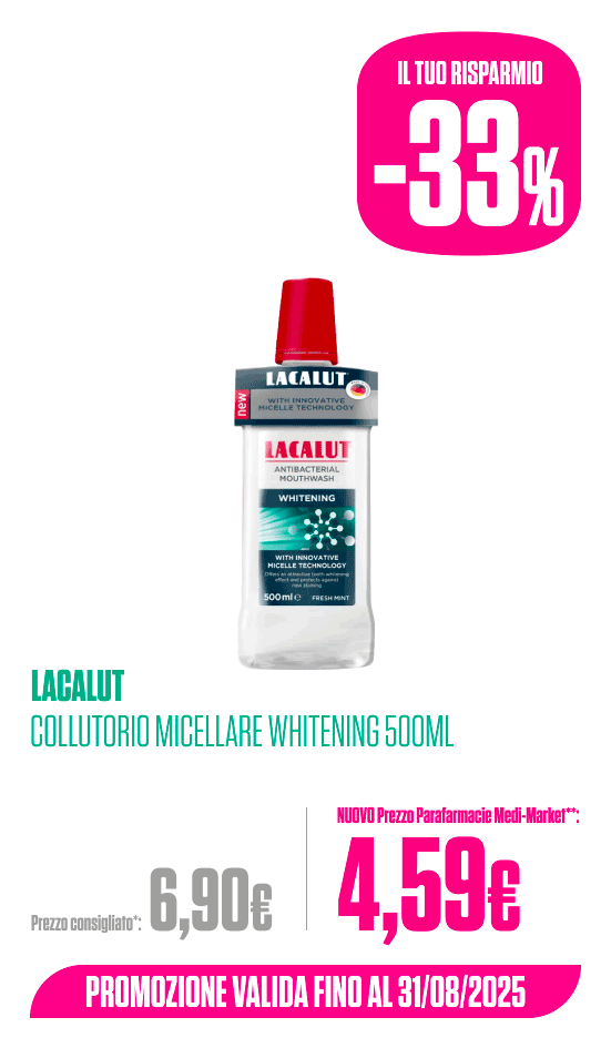 Lacalut collutorio whitening