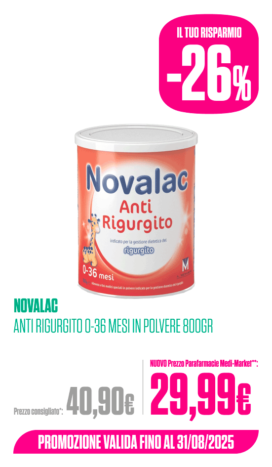 Novalac Anti rigurgito in polvere