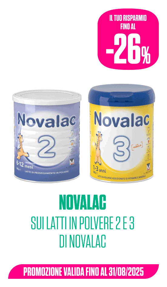 Novalac Latti in polvere 2 e 3