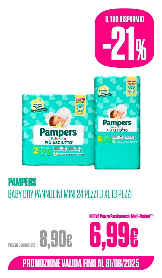 Pampers Baby dry pannolini