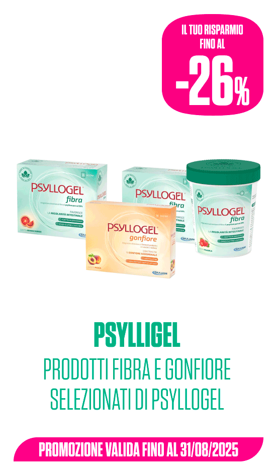 Psyllogel fibra e gonfiore