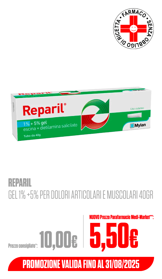 Reparil gel dolori articolari e muscolari
