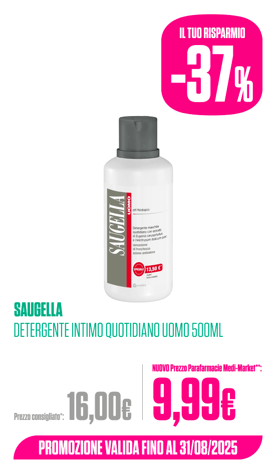 Saugella Detergente intimo uomo
