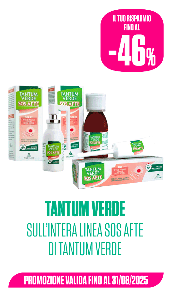 Tantum Verde sos afte collutorio spray gel