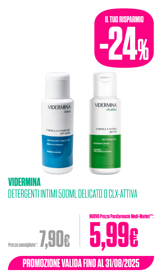 Vidermina Detergente intimo delicato clx-attiva