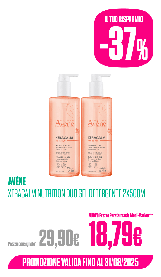 Avène Ceracalm nutrition duo gel detergente
