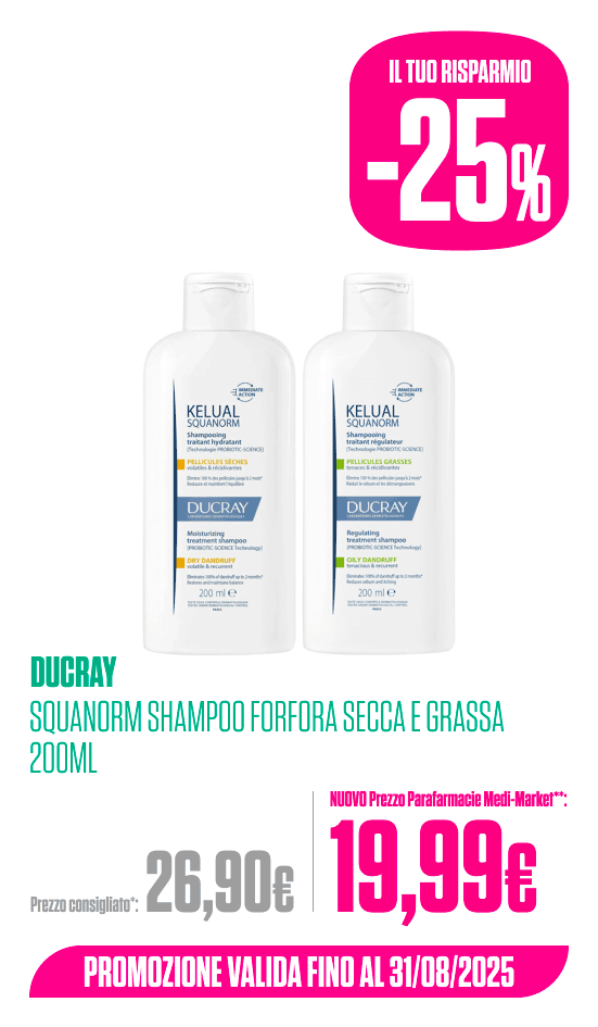 Ducray Squanorm shampoo forfora