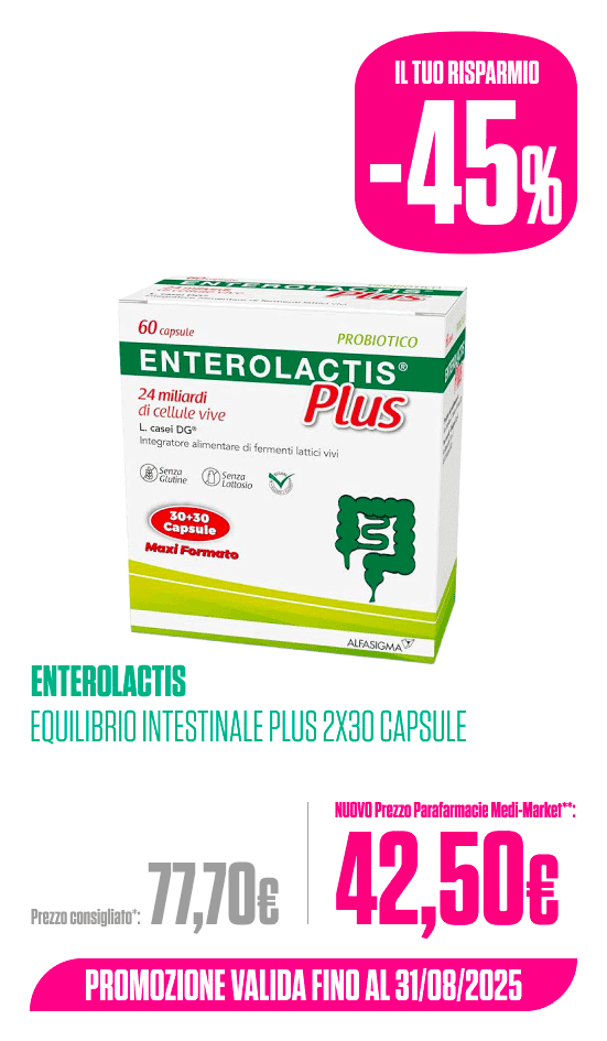 Enterolactis plus equilibrio intestinale