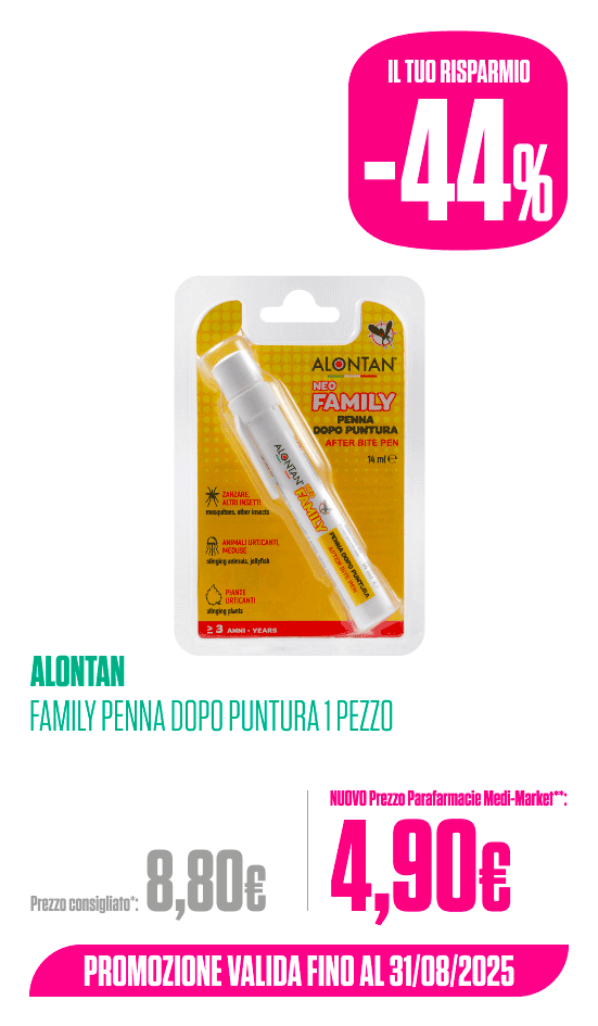 Alontan family penna dopo puntura