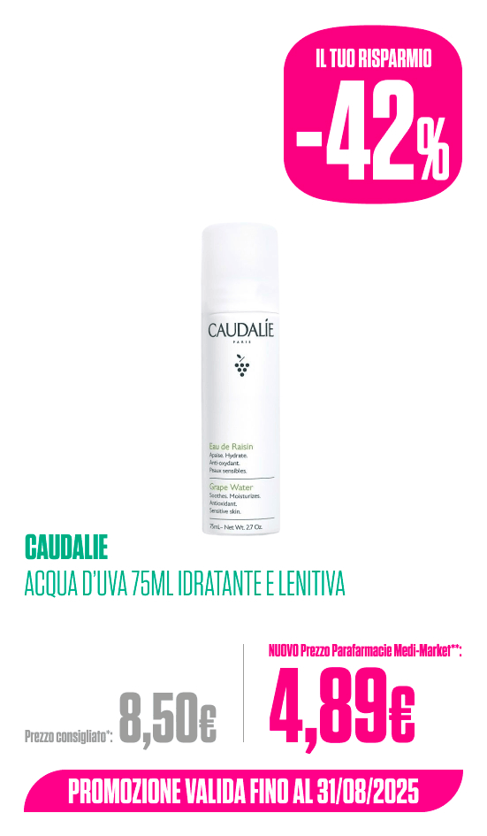 Caudalia acqua d'uva idratante lenitiva