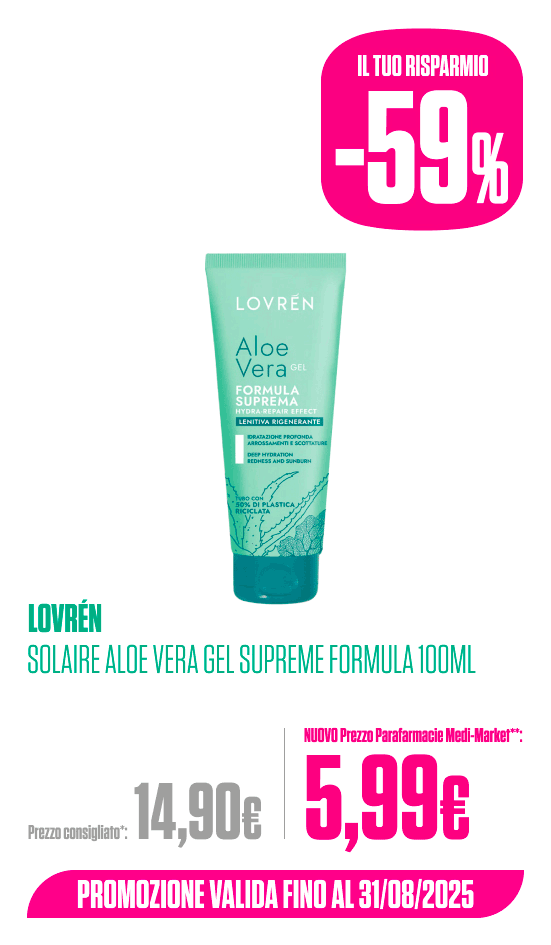 Lovren solaire aloe vera gel