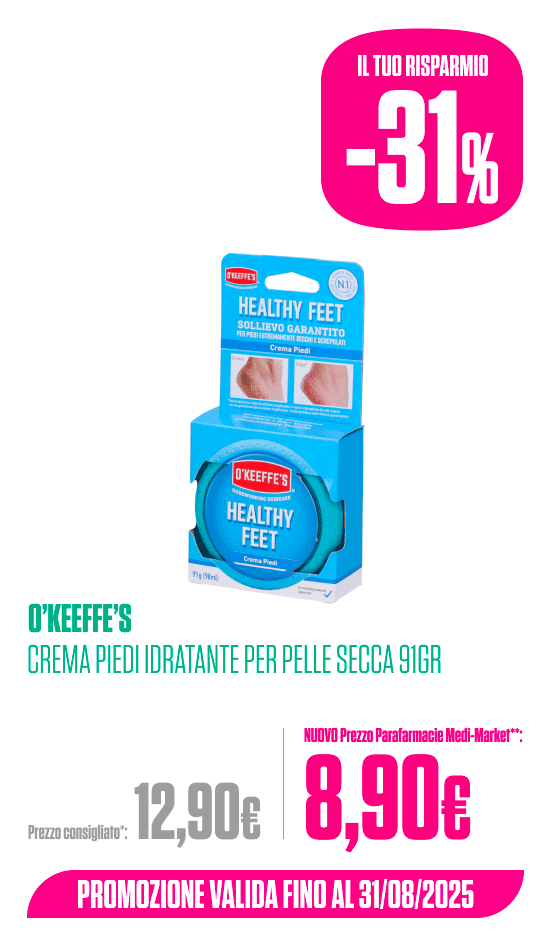 o'keeffe's crema piedi