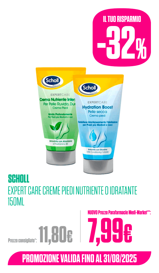 scholl creme piedi